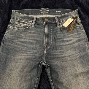Banana Republic Travel Jean 32x34 Slim Fit NWT